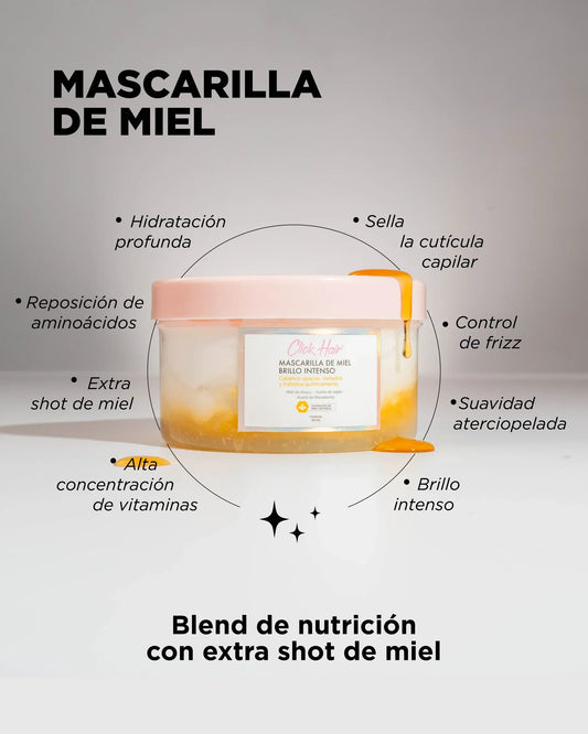 MASCARILLA DE MIEL CLICK HAIR 300 ml