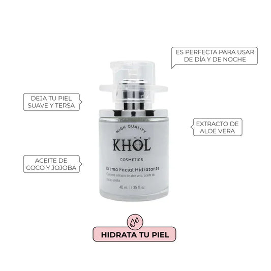 CREMA FACIAL HIDRATANTE KHOL 40g