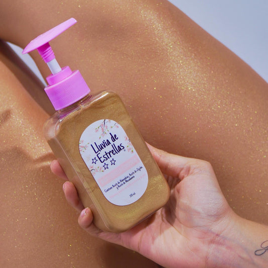 MANTEQUILLA CON BRONCEO LLUVIA DE ESTRELLAS 200g