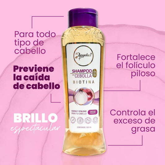 SHAMPOO CON CEBOLLA ANYELUZ 500ml