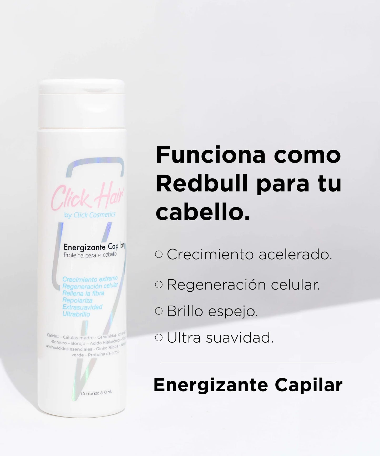 ENERGIZANTE CAPILAR CLICK HAIR 300 ml