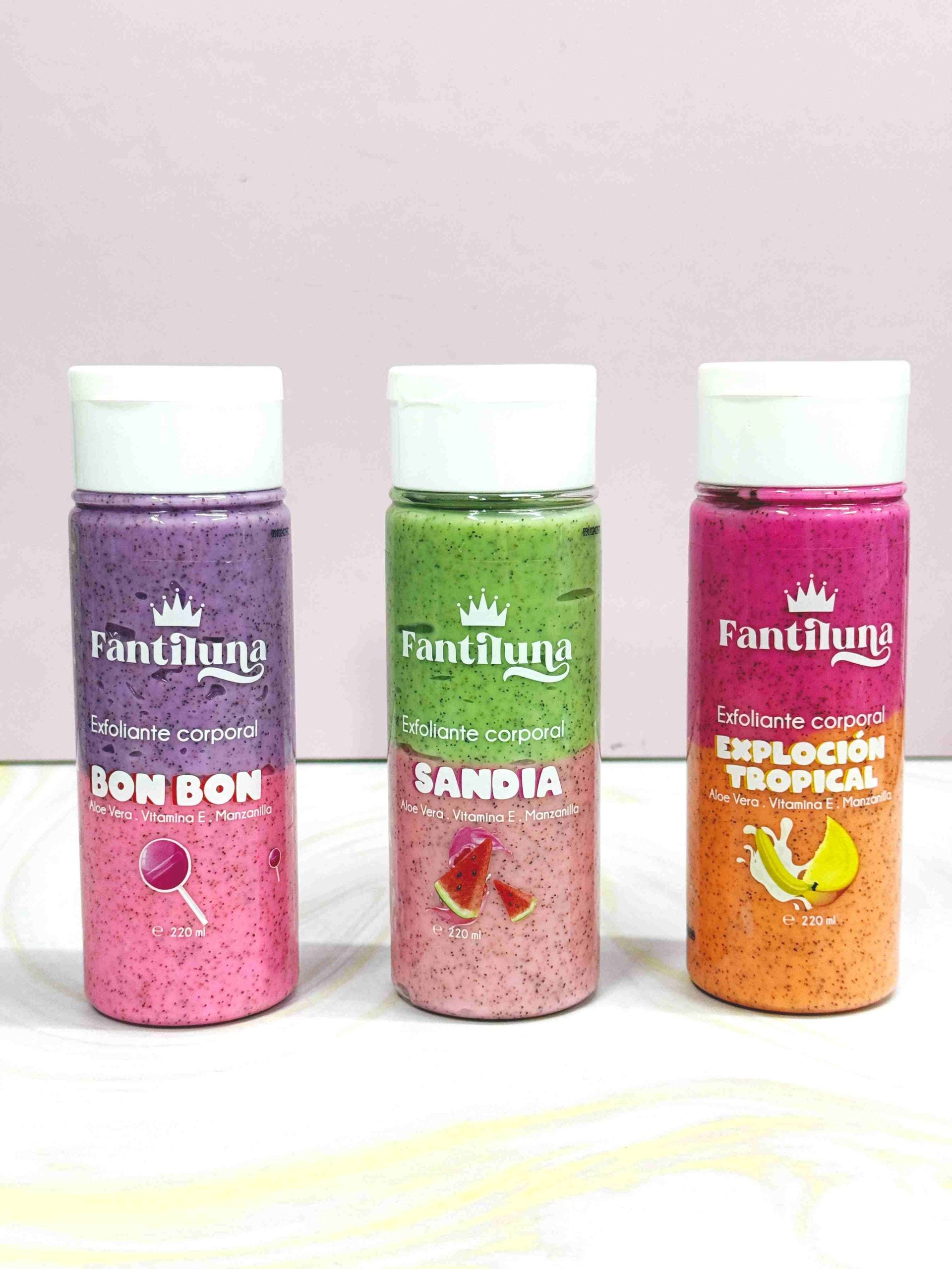 EXFOLIANTE DOBLE COLOR FANTILUNA 220g