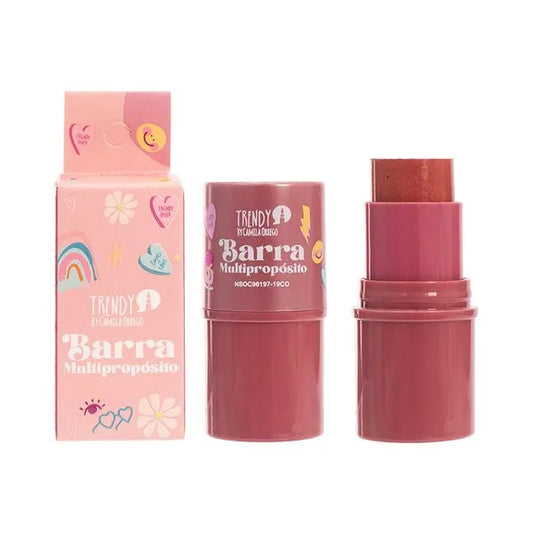 BARRA MULTIPROPOSITO MEJILLAS Y LABIOS TRENDY TRENDY 4,5g