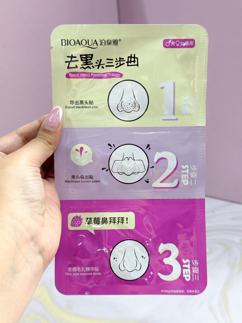 MASCARILLA 3 PASOS PARA PUNTOS NEGROS BIOAQUA