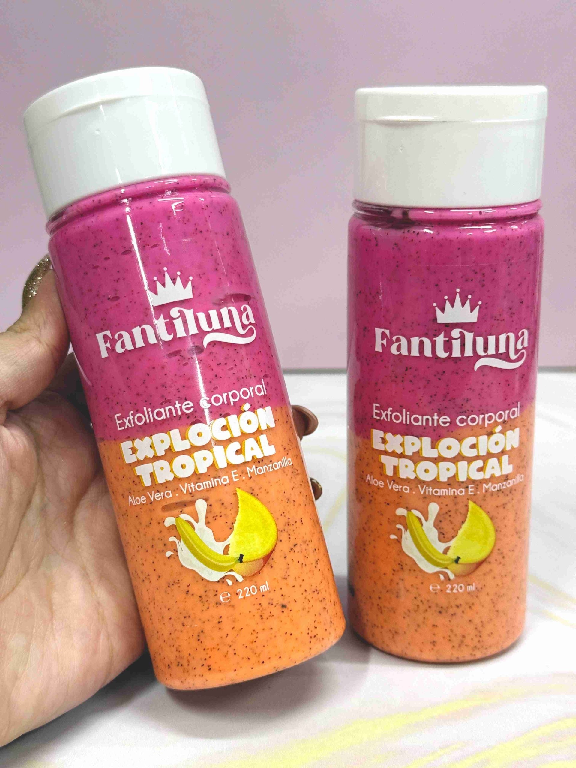 EXFOLIANTE DOBLE COLOR FANTILUNA 220g