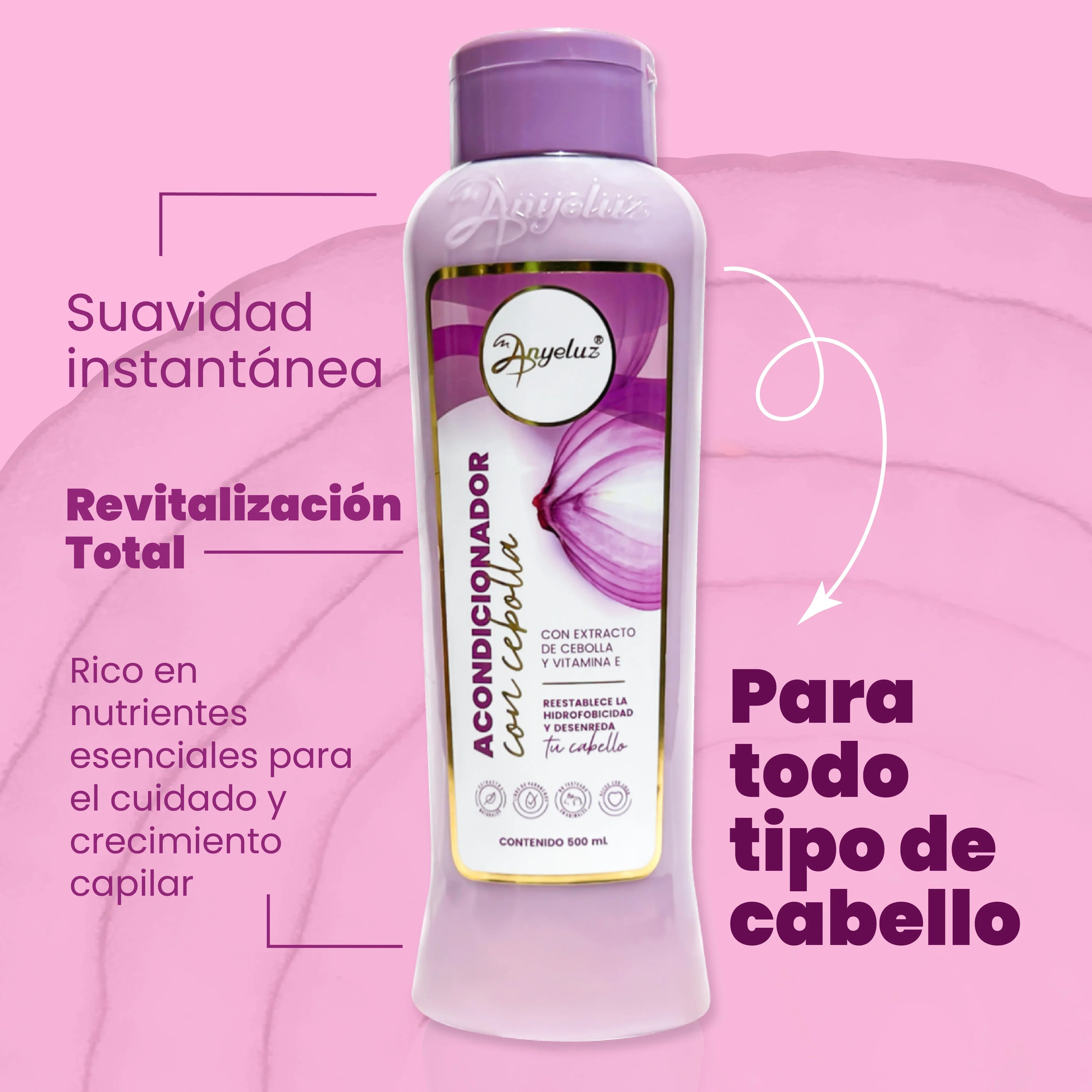 ACONDICIONADOR CON CEBOLLA ANYELUZ 500ml