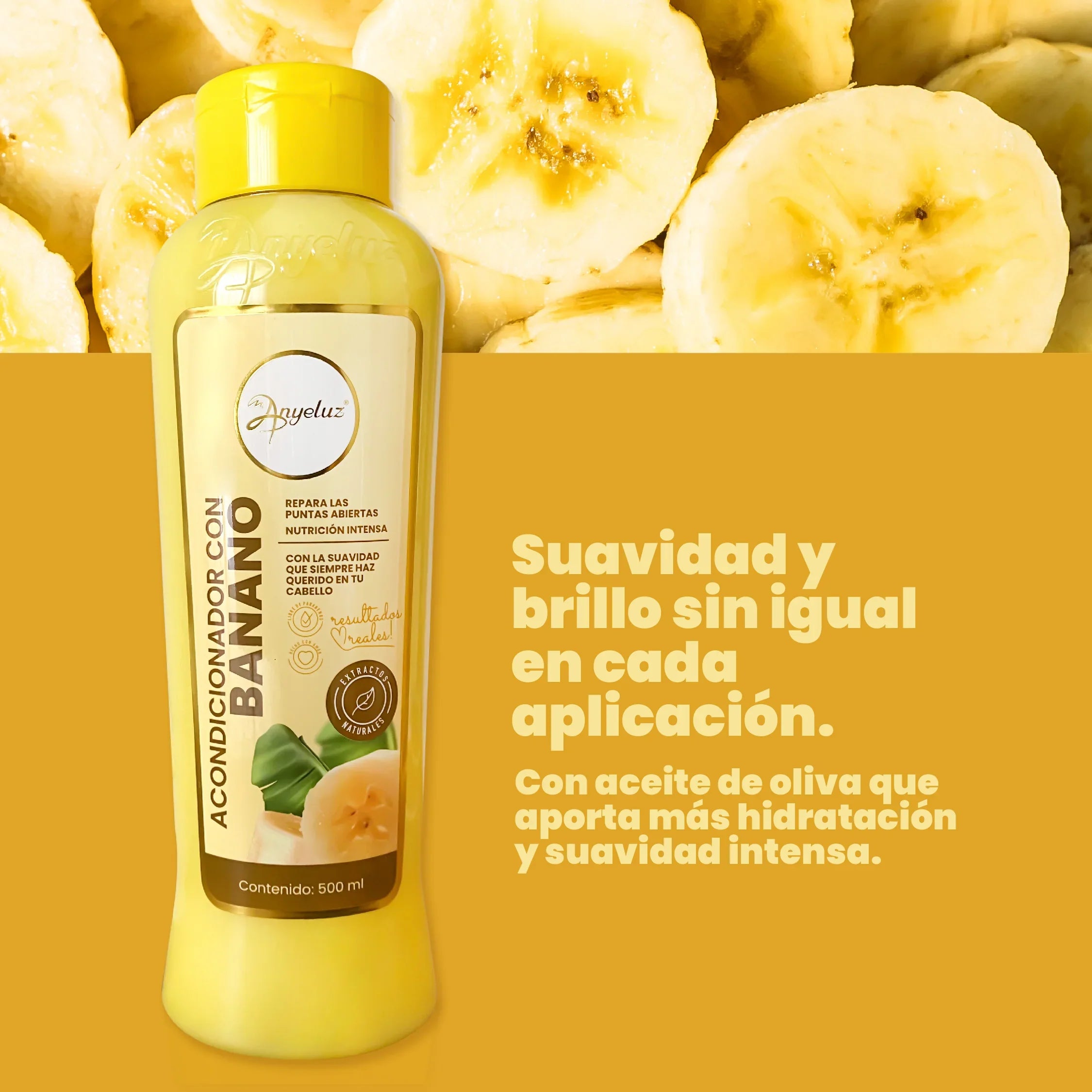 ACONDICIONADOR CON BANANO ANYELUZ 500ml
