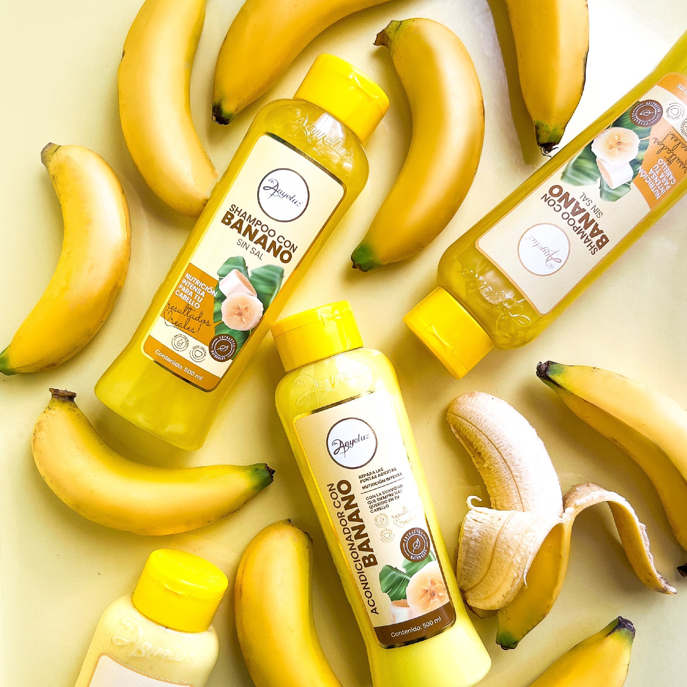ACONDICIONADOR CON BANANO ANYELUZ 500ml