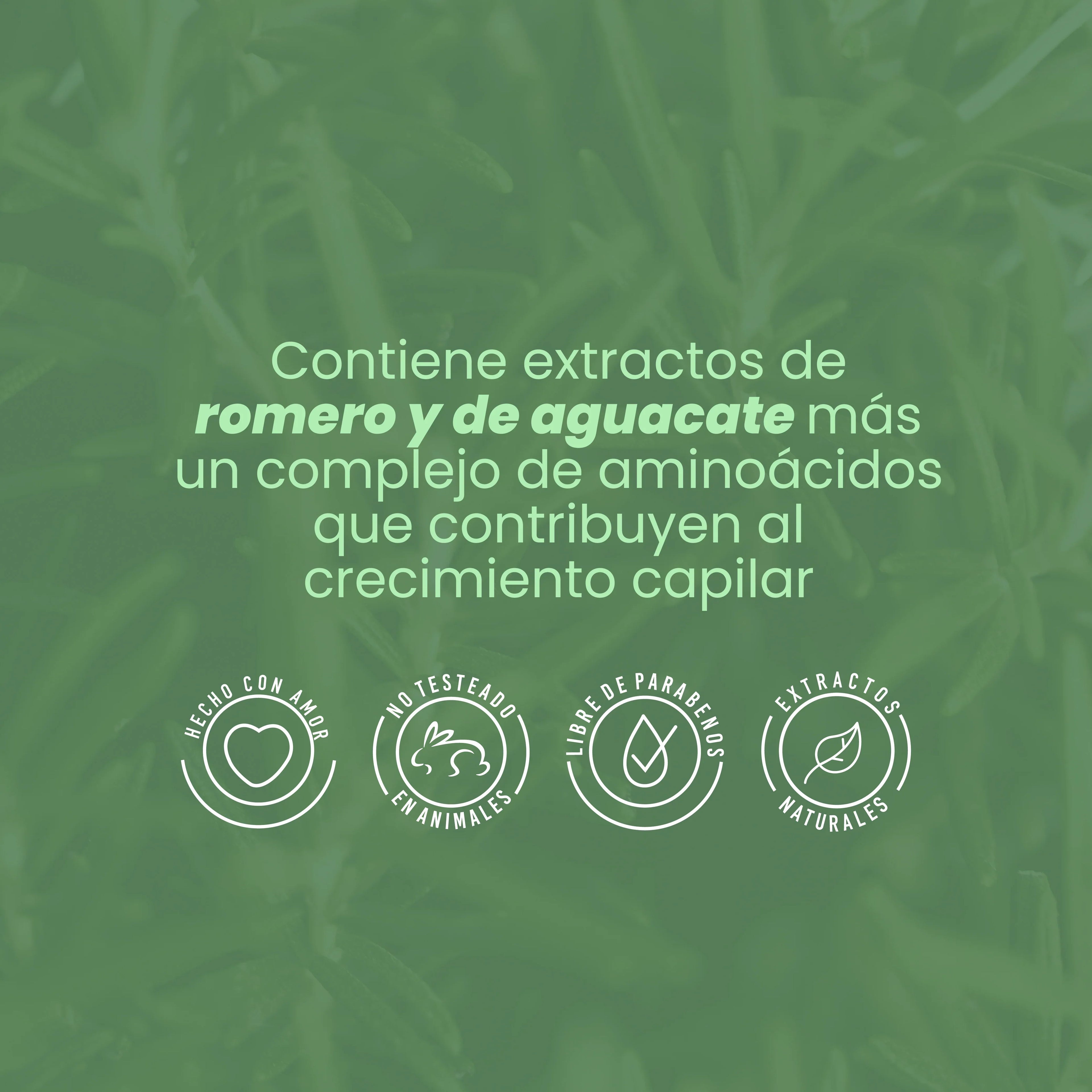 BIOTERAPIA CAPILAR CON ROMERO Y BIOELIXIR ANYELUZ 300ml