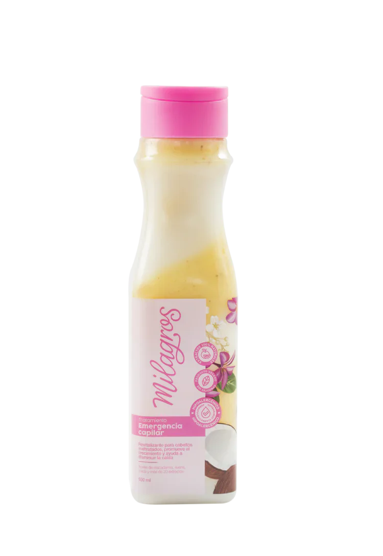 TRATAMIENTO EMERGENCIA CAPILAR MILAGROS 500g