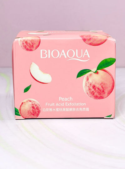 EXFOLIANTE EN GEL FACIAL DE DURAZNO BIOAQUA