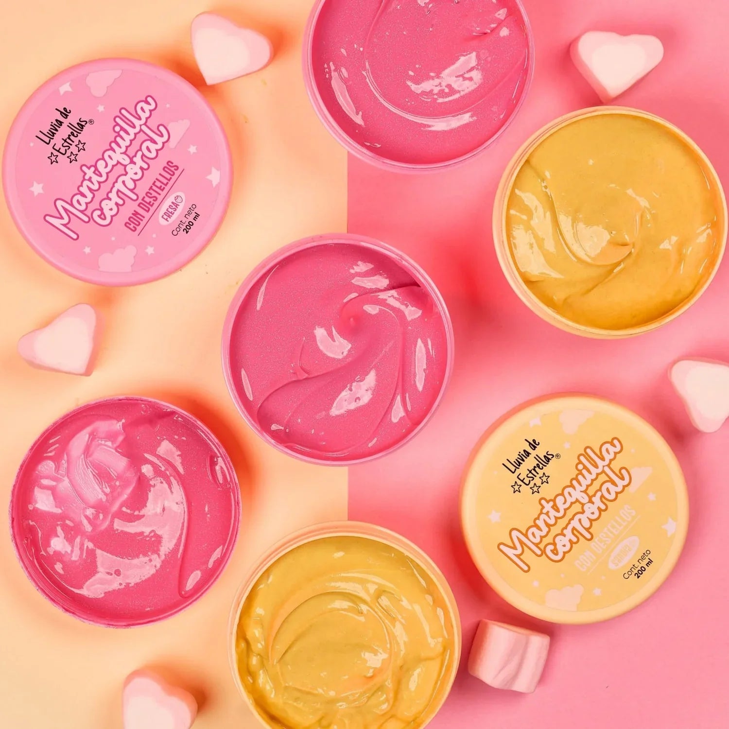 MANTEQUILLA CORPORAL SIN BRONCEO LLUVIA DE ESTRELLAS 200g