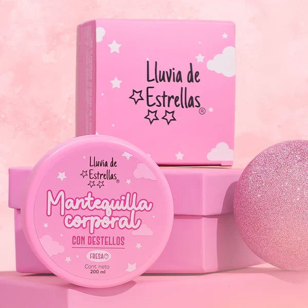 MANTEQUILLA CORPORAL SIN BRONCEO LLUVIA DE ESTRELLAS 200g
