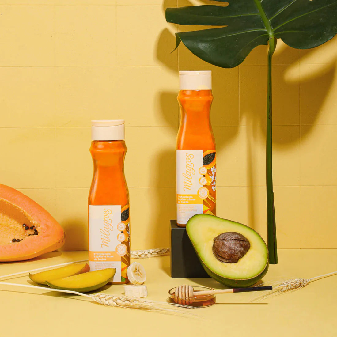 TRATAMIENTO CAPILAR A BASE DE FRUTAS MILAGROS 500g