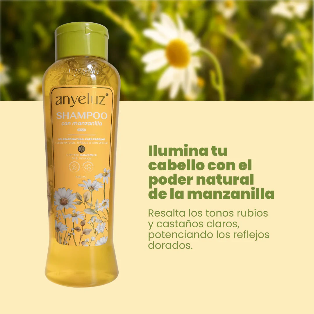 SHAMPOO DE MANZANILLA ANYELUZ 500ml