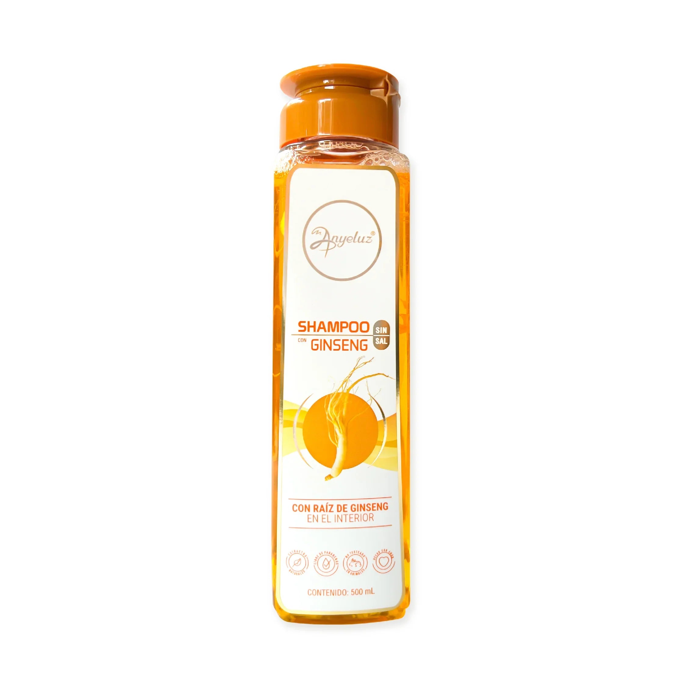 SHAMPOO DE GINSENG ANYELUZ 500ml
