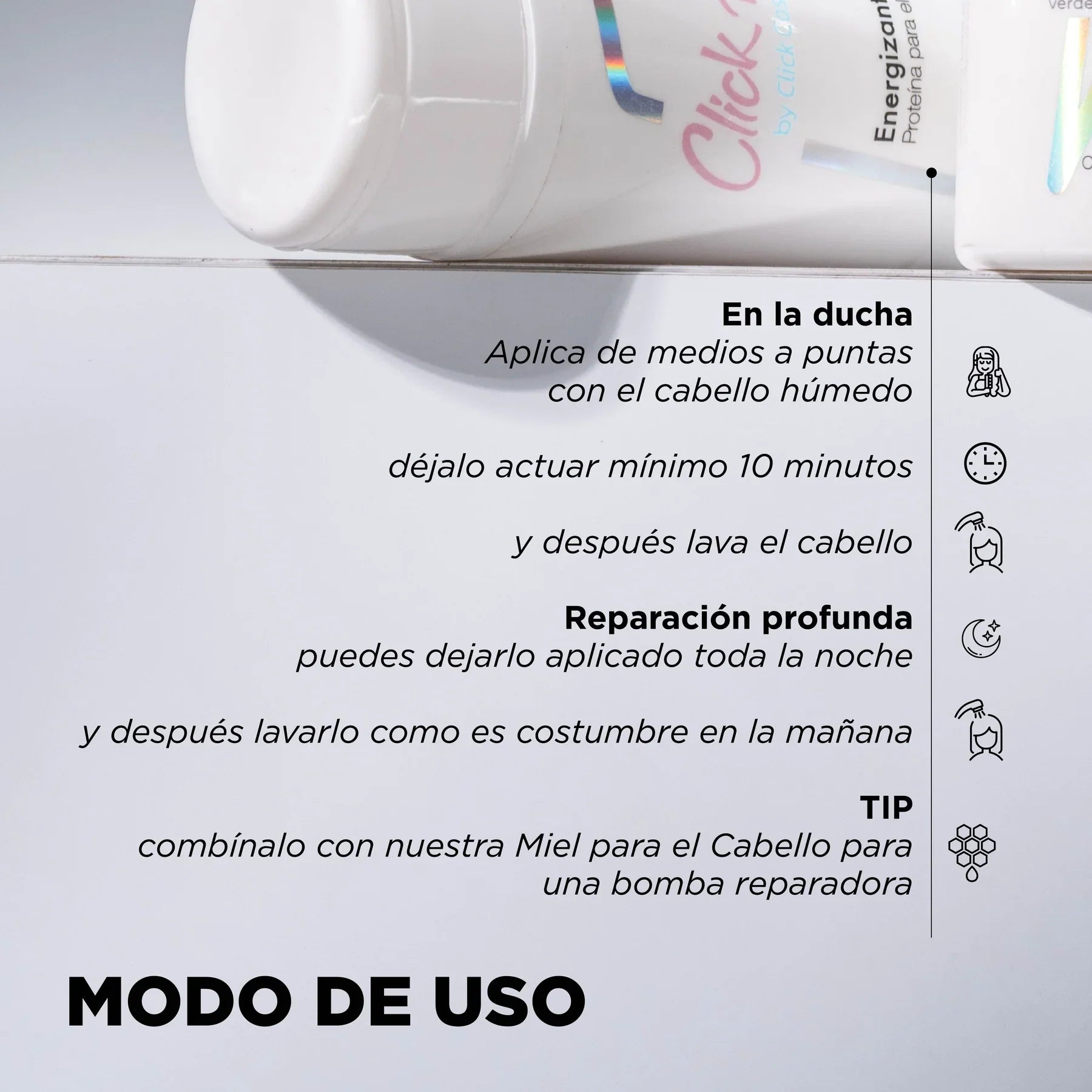 ENERGIZANTE CAPILAR CLICK HAIR 300 ml