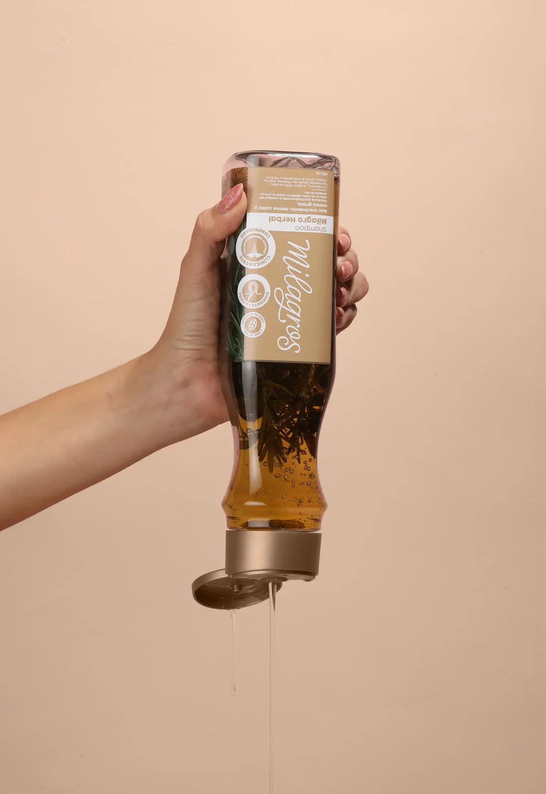 SHAMPOO MILAGRO HERBAL CON ROMERO MILAGROS 450 g