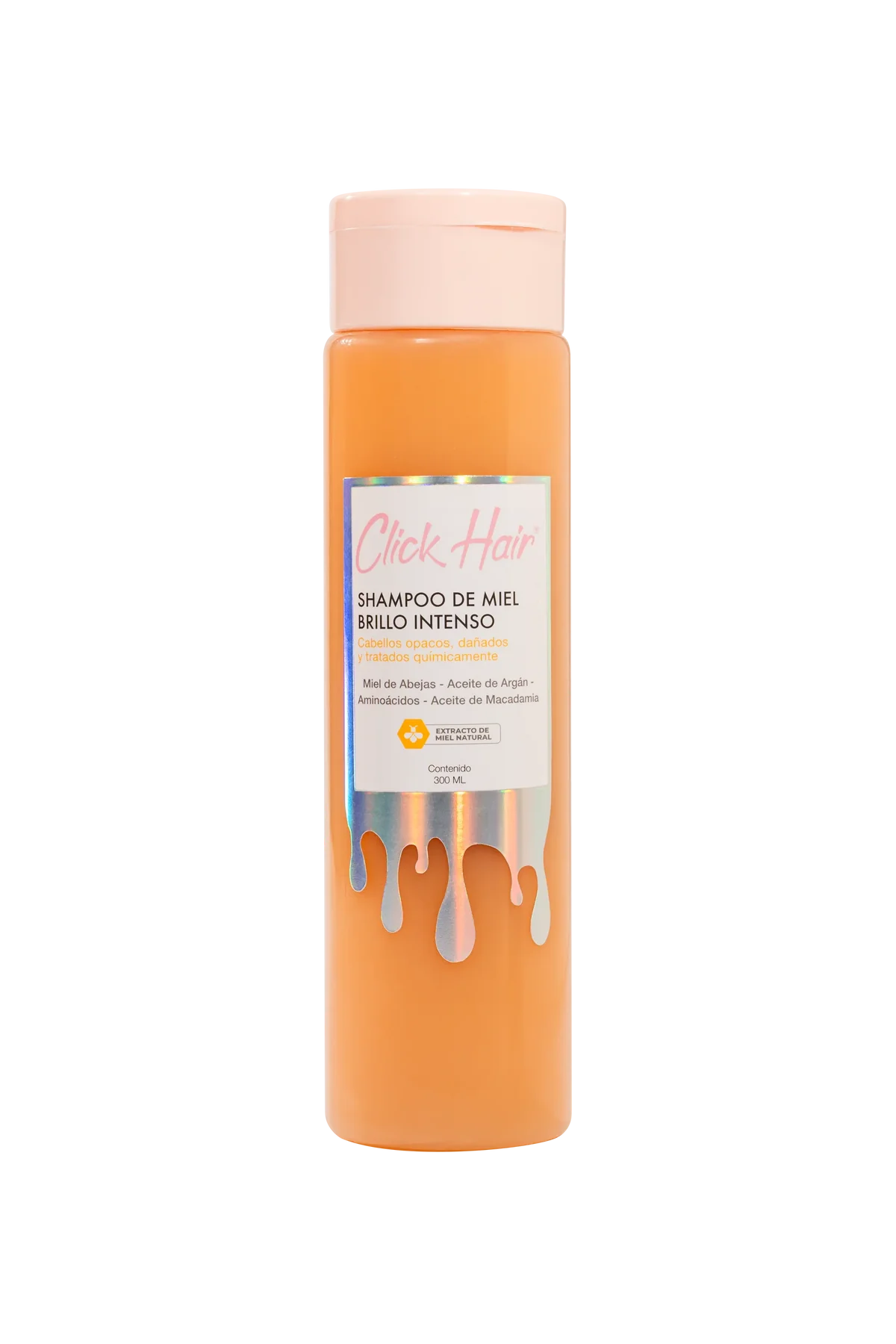 SHAMPOO DE MIEL BRILLO INTENSO CLICK HAIR 300 ml