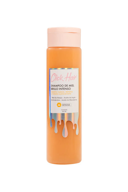 SHAMPOO DE MIEL BRILLO INTENSO CLICK HAIR 300 ml