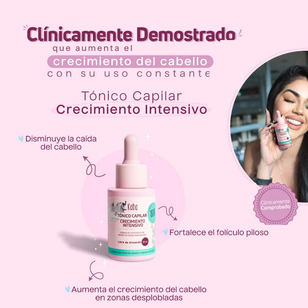 TONICO CAPILAR CRECIMIENTO INTENSIVO  KABA 30g
