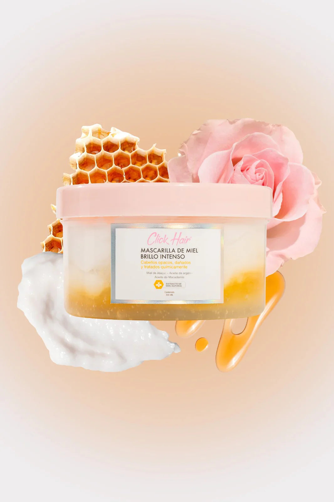 MASCARILLA DE MIEL CLICK HAIR 300 ml