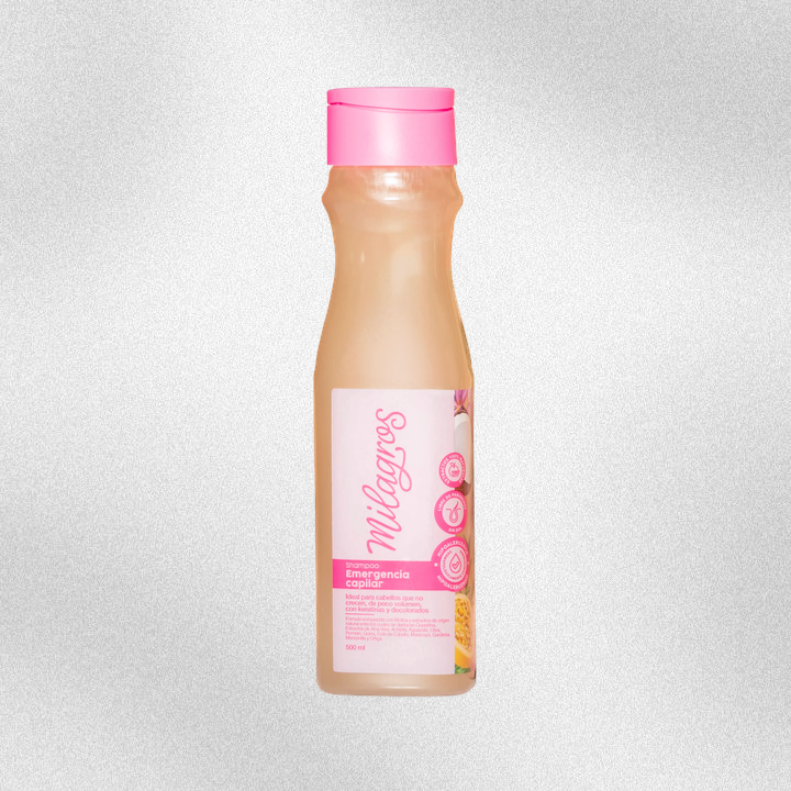 SHAMPOO EMERGENCIA CAPILAR MILAGROS 500g