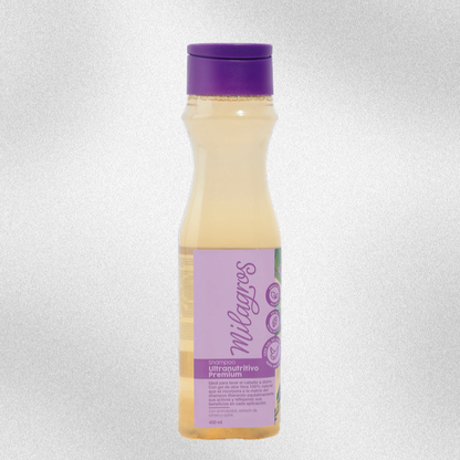SHAMPOO ULTRANUTRITIVO PREMIUM MILAGROS 450g